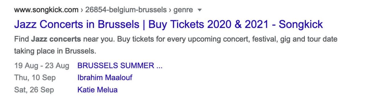 Rich snippets i søgeresultater