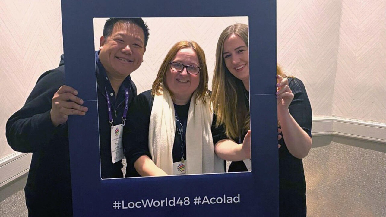 Locworld48 attendees from Acolad