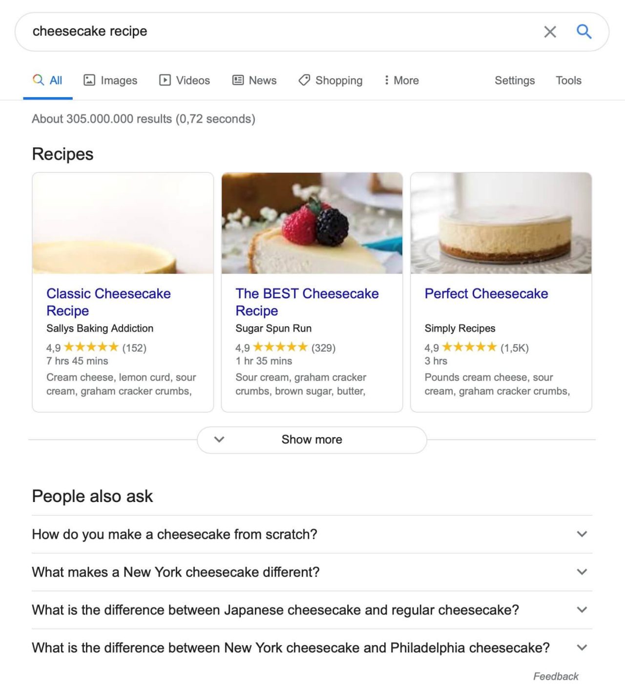 Using Structured Data on Google Search Results