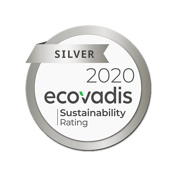 Medalla Silver de EcoVadis - Acolad