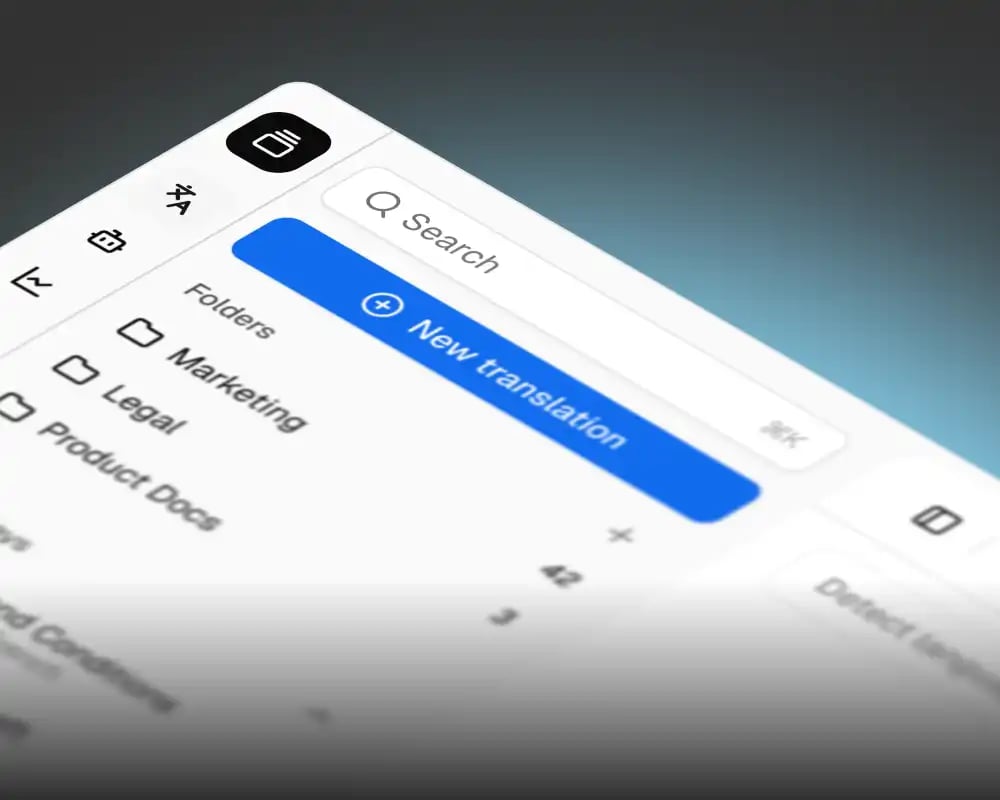 Lia Go New Translation panel