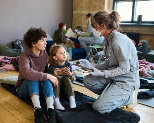 doctor support immigrant family