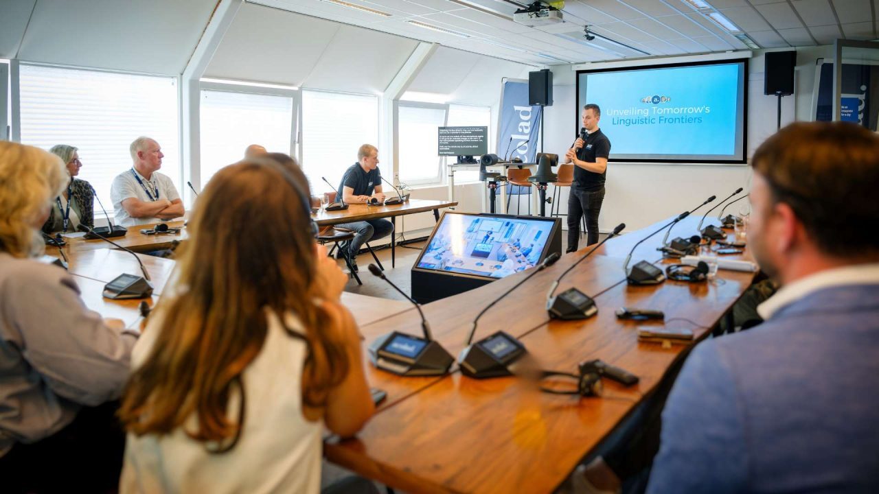 meeting with live interpreting
