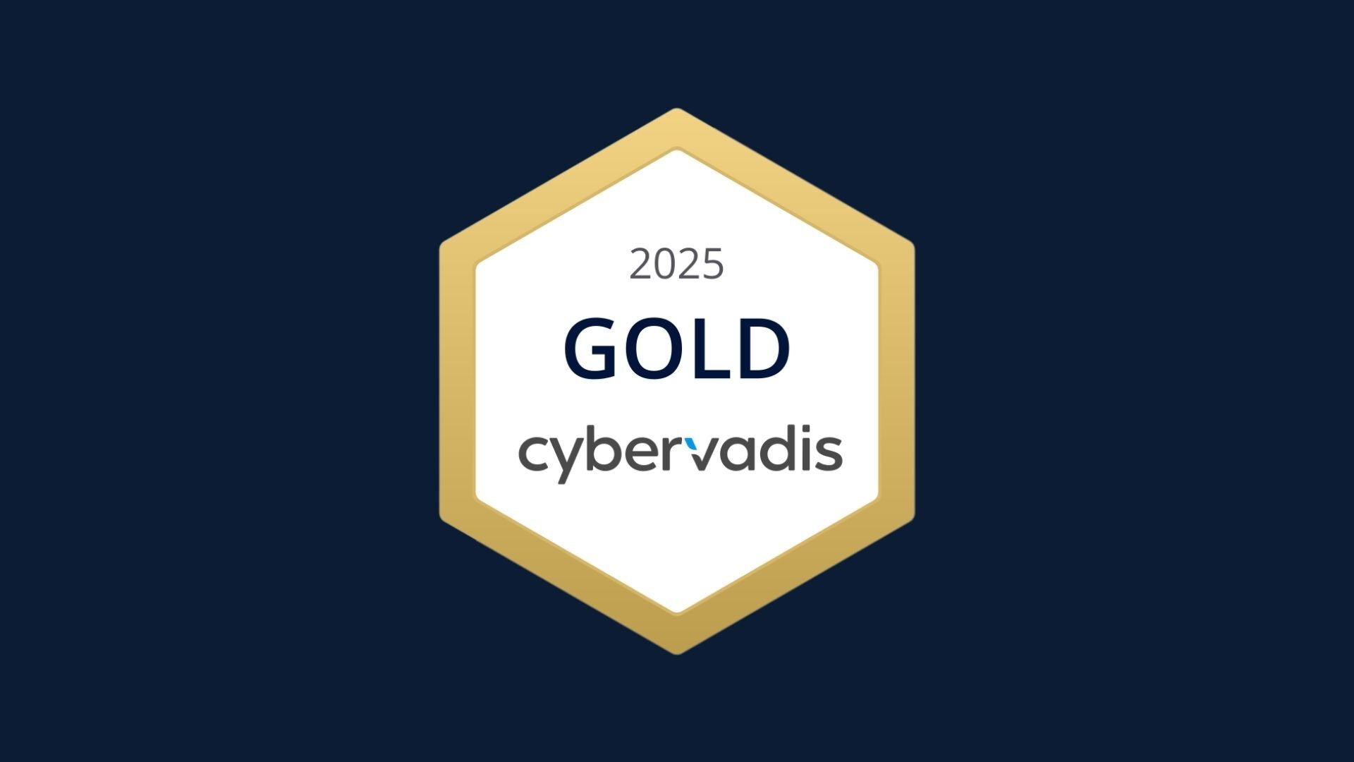 cybervadis gold logo 2025