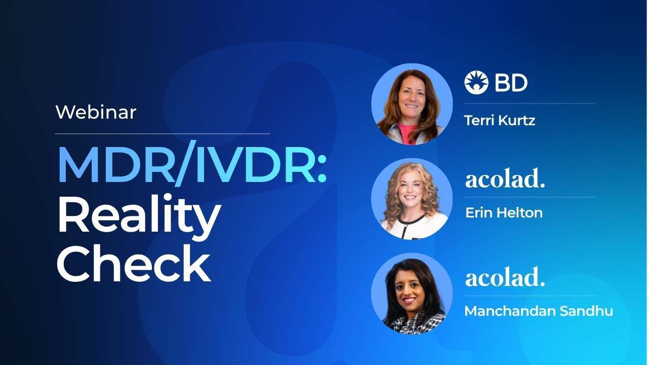 MDR/IVDR Reality Check