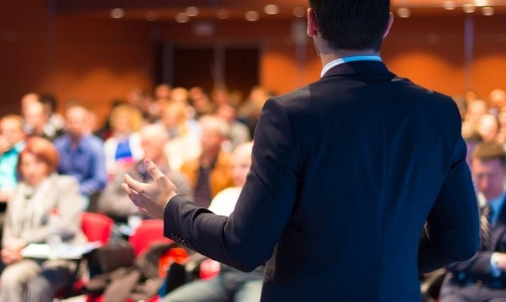 Interpreting at an event