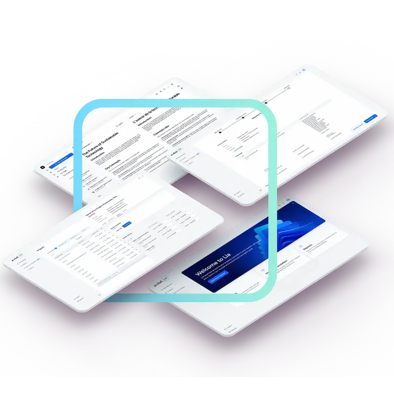 Lia - Localization platform for enterprises Lia - Localization platform for enterprises