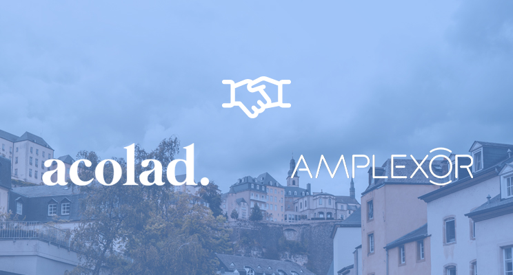 A General Image Showing Acolad and Amplexor Logos and Merger A General Image Showing Acolad and Amplexor Logos and Merger