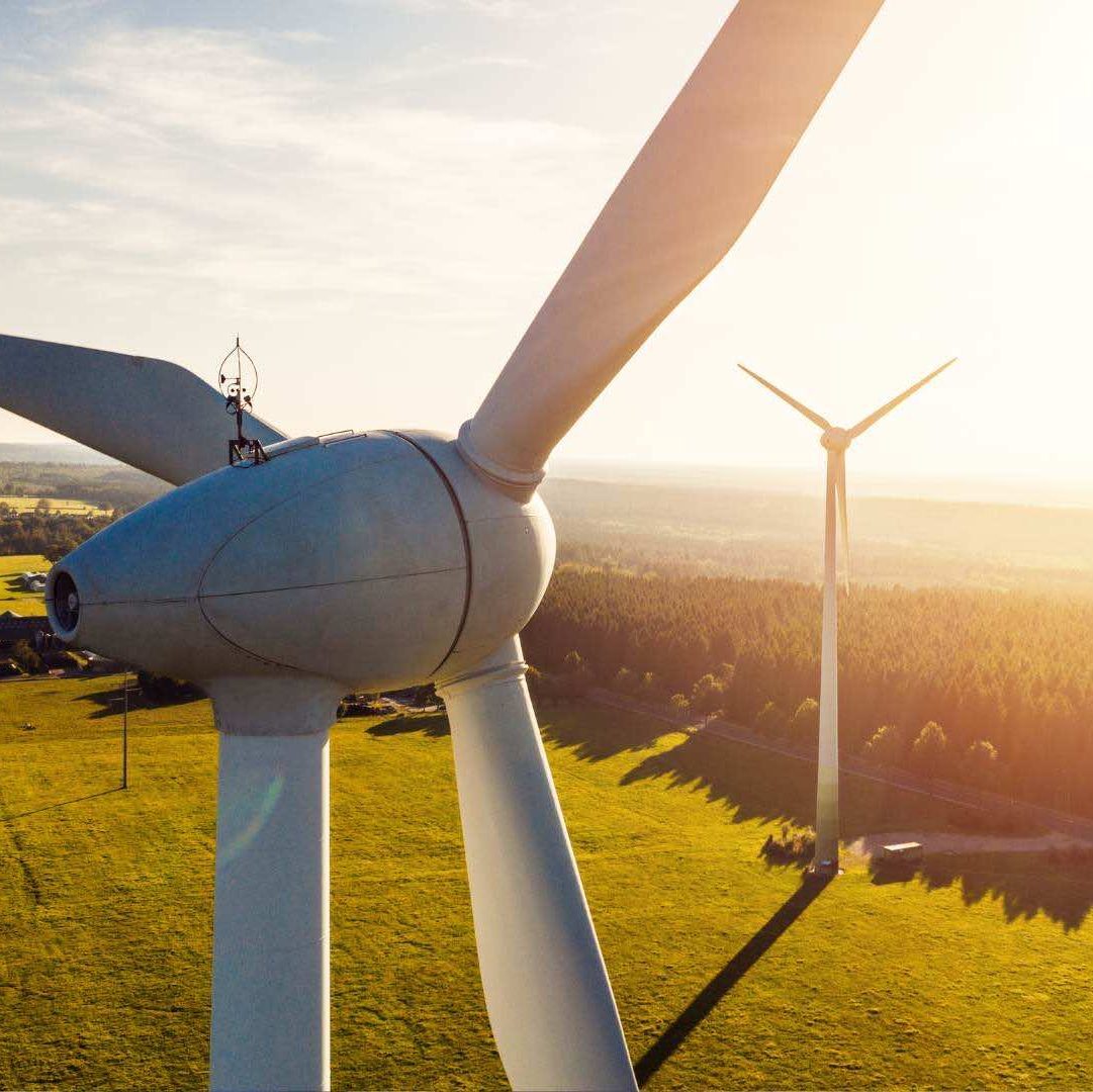 wind turbine creating renewable energy