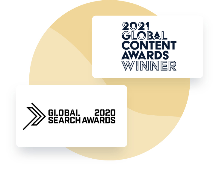 Vinnare av Global Search Awards och Global Content Awards