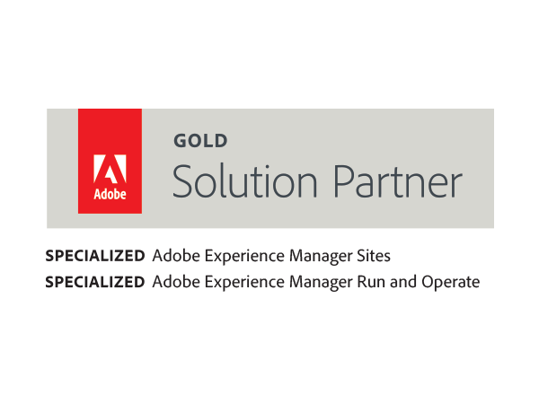 Adobe 解决方案合作伙伴 | 金牌