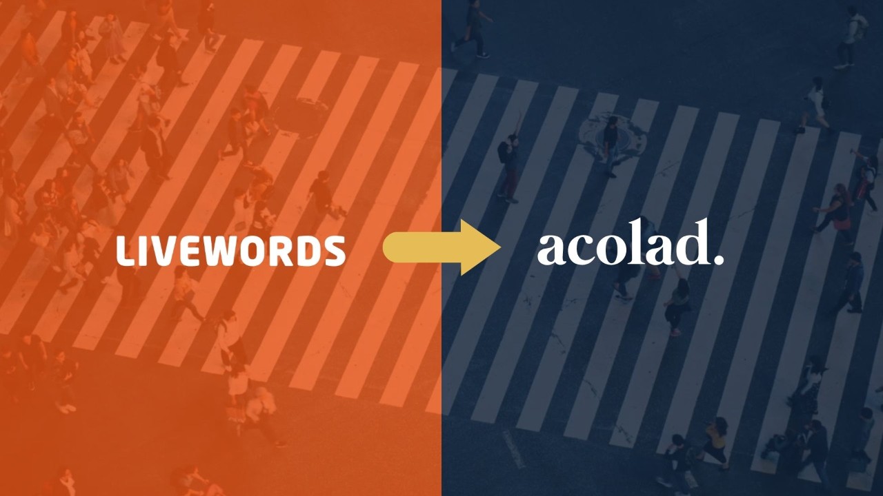 Livewords 采用 Acolad 品牌